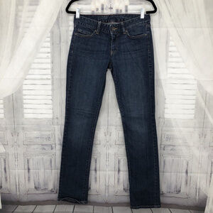 Tommy Hilfiger Women Size 2R 2 Reg Straight Leg Blue Denim Jeans Medium Wash